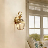 Simple Country Style of Outdoor Copper Wall Lamp Copper Wall Lamps