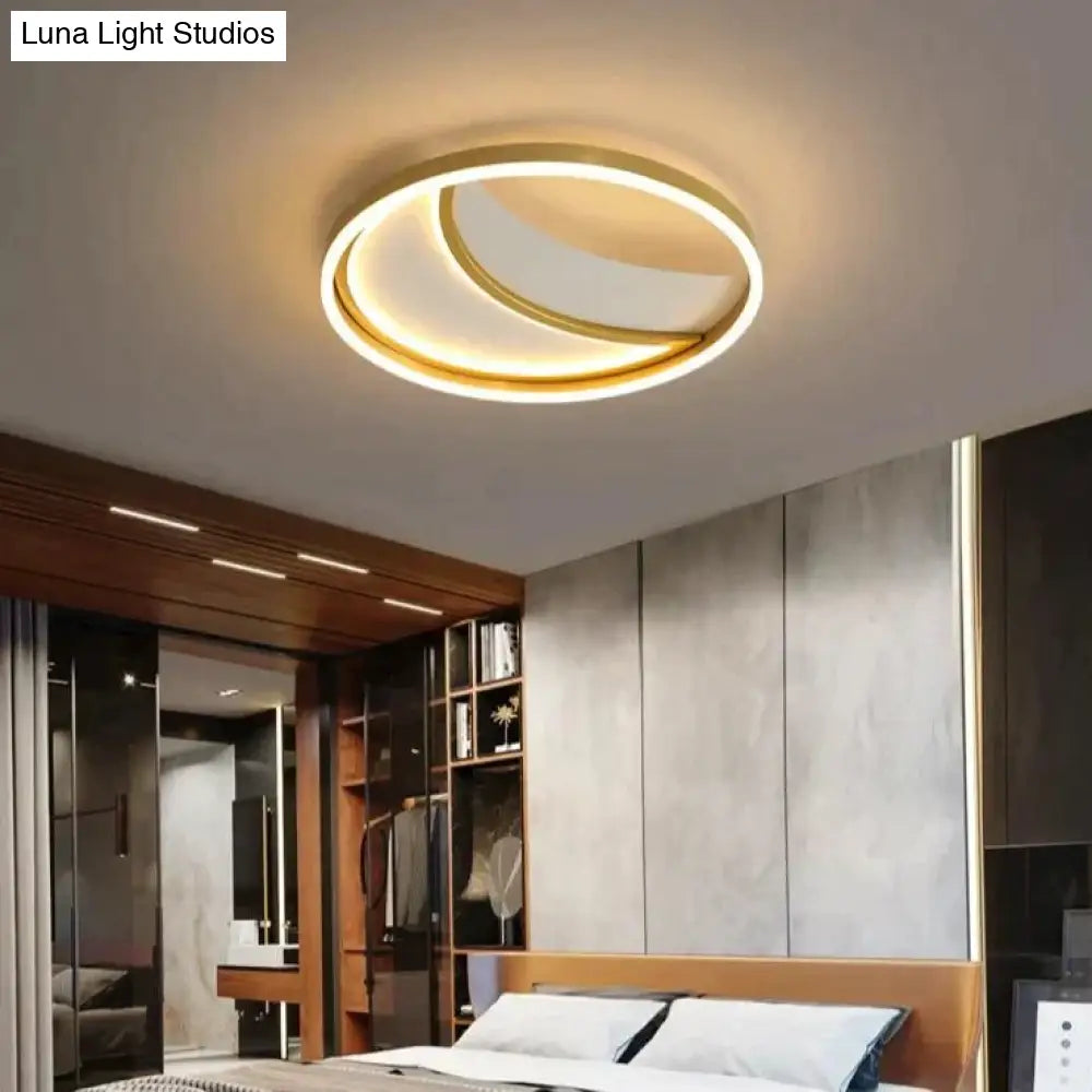 Simple Fashion Moon Room Ceiling Lamp