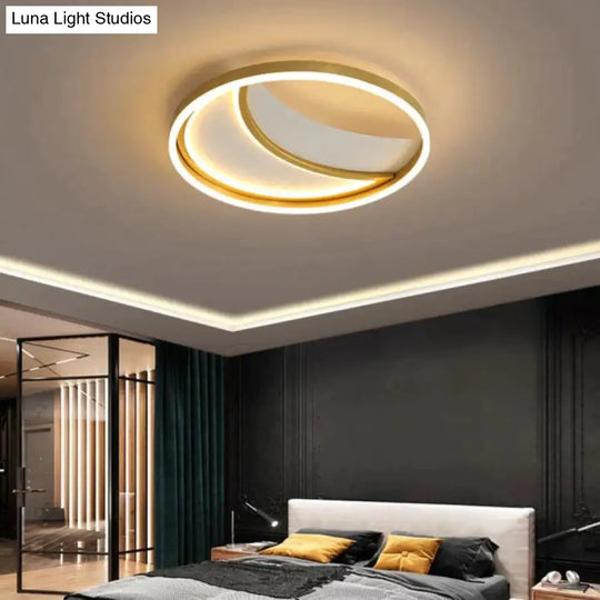 Simple Fashion Moon Room Ceiling Lamp