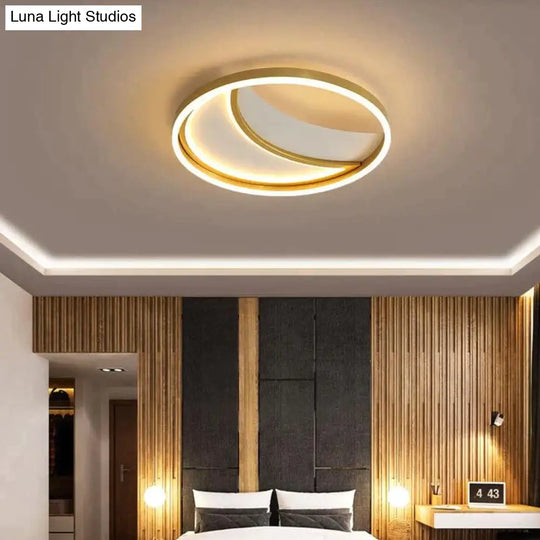 Simple Fashion Moon Room Ceiling Lamp