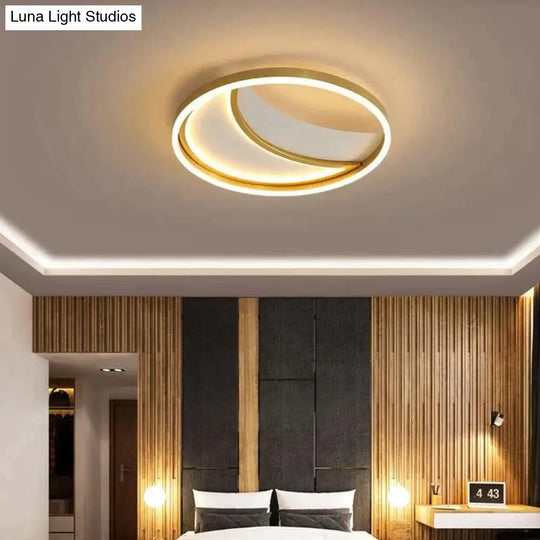 Simple Fashion Moon Room Ceiling Lamp