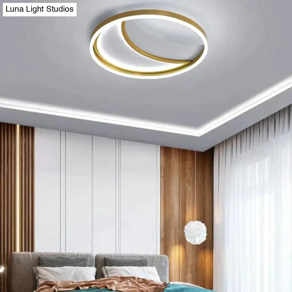 Simple Fashion Moon Room Ceiling Lamp