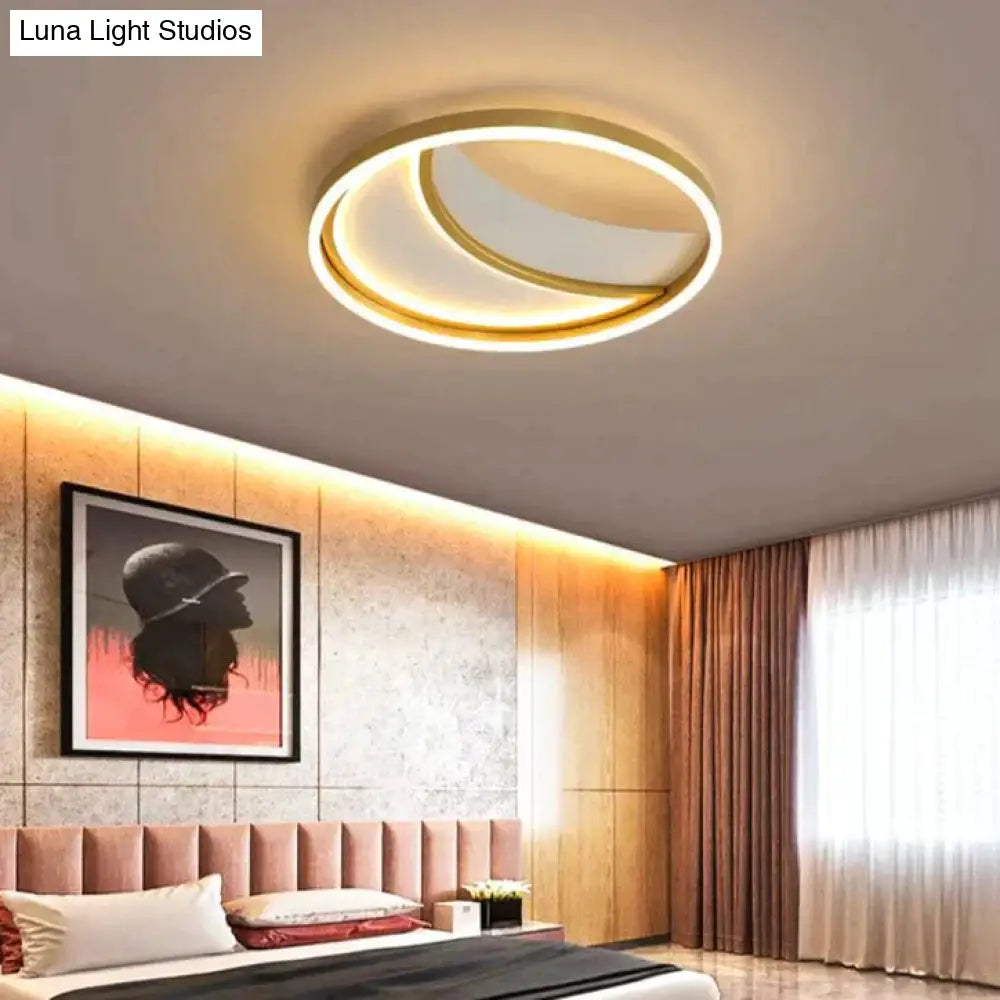 Simple Fashion Moon Room Ceiling Lamp