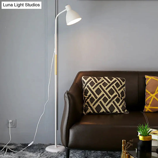 Simple Led Living Room Floor Lamp Study Bedside Bedroom Lamps