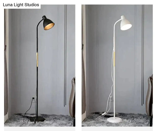 Simple Led Living Room Floor Lamp Study Bedside Bedroom Lamps