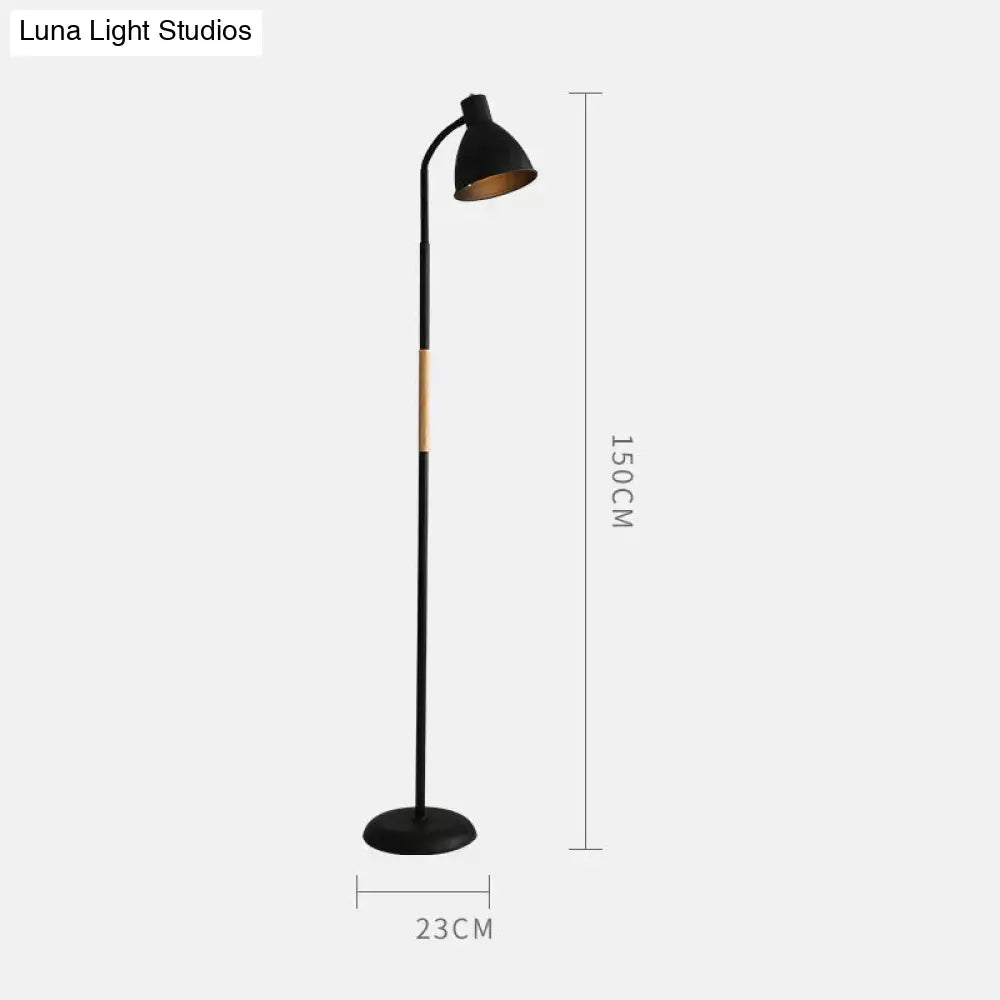 Simple Led Living Room Floor Lamp Study Bedside Bedroom Lamps