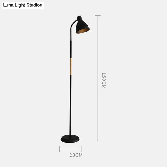 Simple Led Living Room Floor Lamp Study Bedside Bedroom Lamps