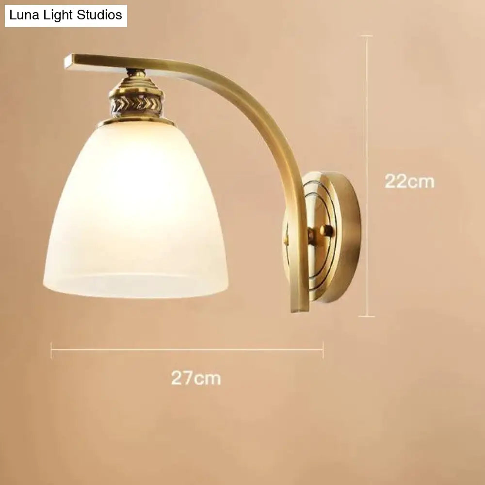 Simple Living Room Lamp Corridor Copper Wall Lamps