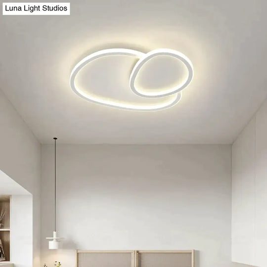 Simple Modern Atmosphere Master Bedroom Dining Room Lamp Minimalist Creative Combination Ceiling