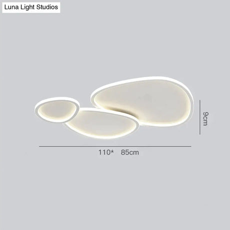 Simple Modern Atmosphere Master Bedroom Dining Room Lamp Minimalist Creative Combination Ceiling