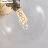 Simple Nordic Wind Bedroom Bedside Corridor Copper Wall Lamp Copper Wall Lamps