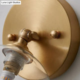 Simple Nordic Wind Bedroom Bedside Corridor Copper Wall Lamp Copper Wall Lamps