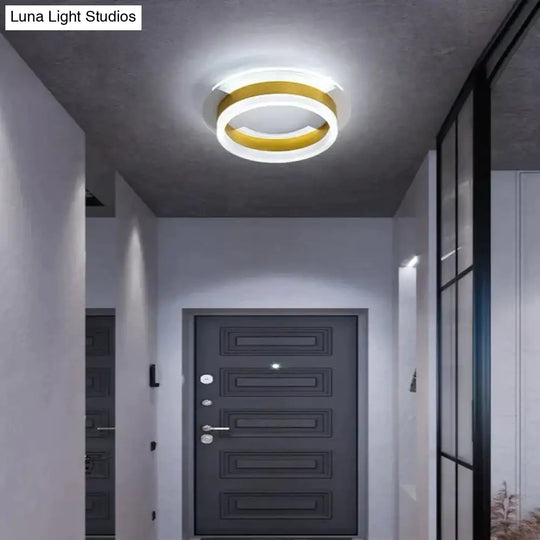 Simple Personality Corridor Cloakroom Ceiling Lamp