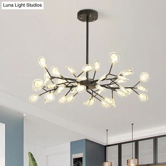 Simplicity Branch Firefly Led Pendant Light Fixture For Living Room