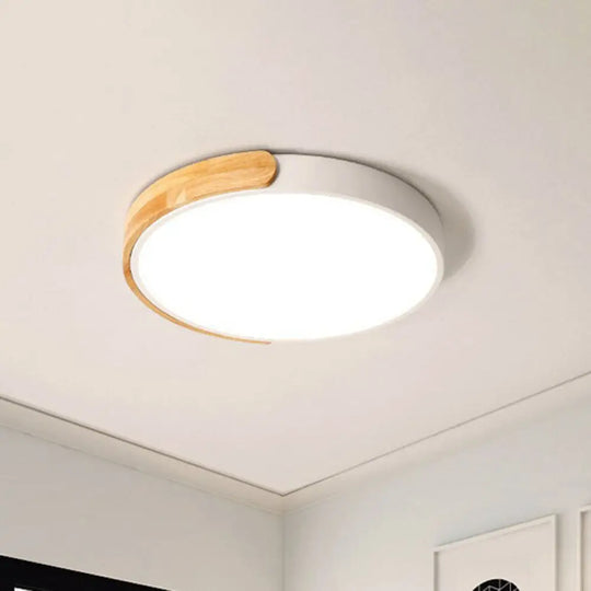 Simplicity Kids Bedroom Led Flush Mount Ceiling Light With Acrylic Circular – Perfect