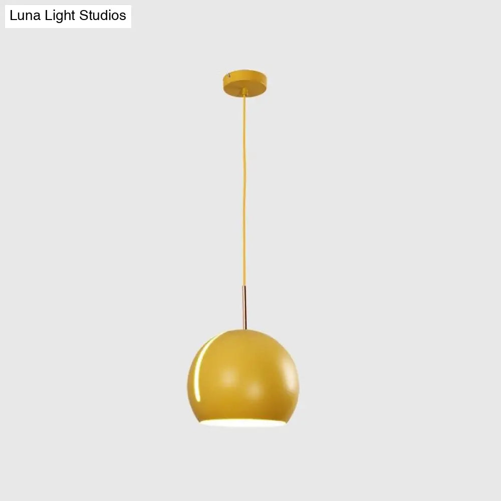 Dining Room Pendant Light Kit - Minimalist Hanging Lamp For A Polished Look Yellow / Small