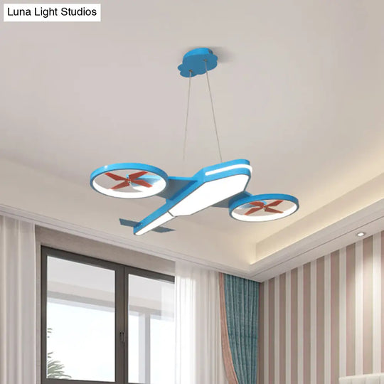 Sleek Acrylic Panel Pendant Light For Childrens Bedroom Kindergarten Or Kids Room