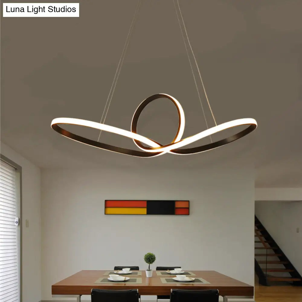 Sleek Acrylic Pendant Ceiling Light With Led Ideal For Dining Room Creating A Simplicity-Inspired