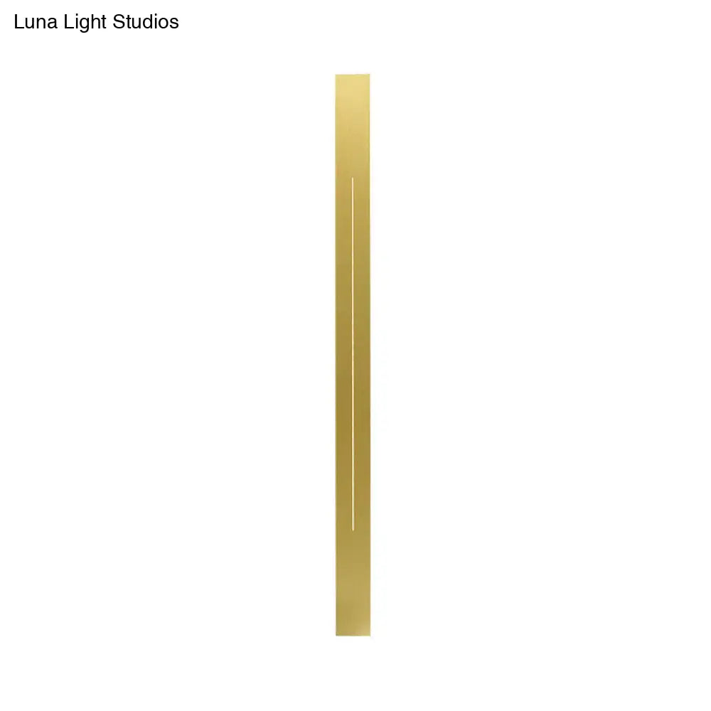 Sleek Bar Shape Led Wall Sconce For Living Room | Simplicity Collection