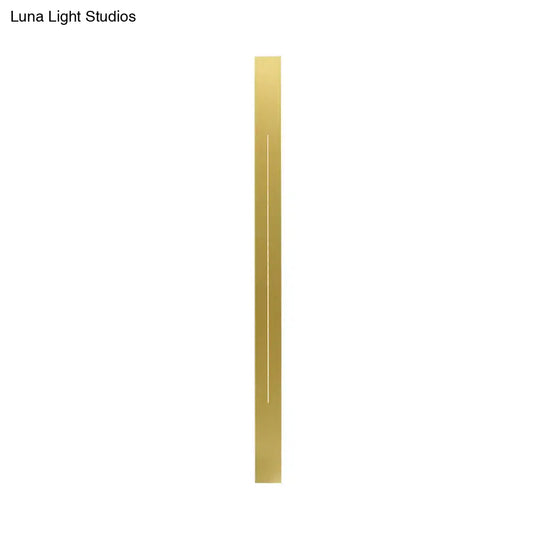 Sleek Bar Shape Led Wall Sconce For Living Room | Simplicity Collection