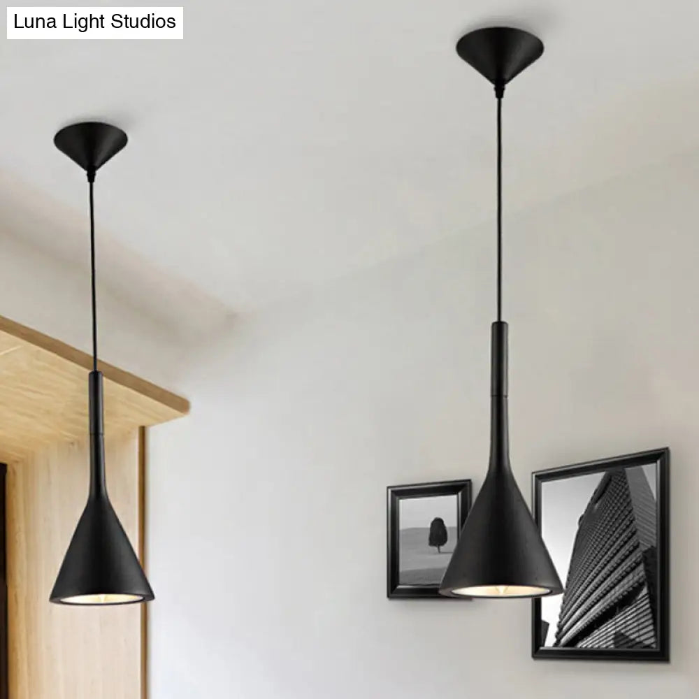 Conical Pendant Light - Simple And Stylish Iron Hanging Lamp