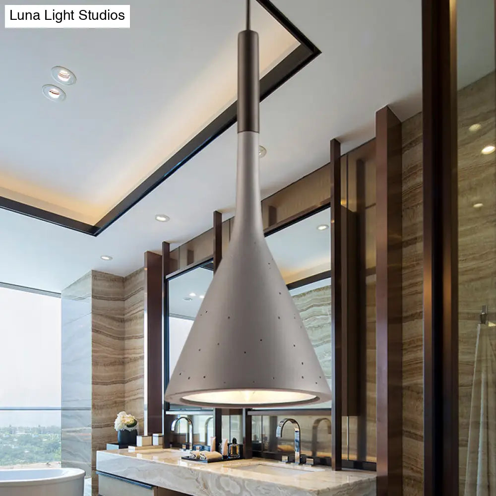 Conical Pendant Light - Simple And Stylish Iron Hanging Lamp