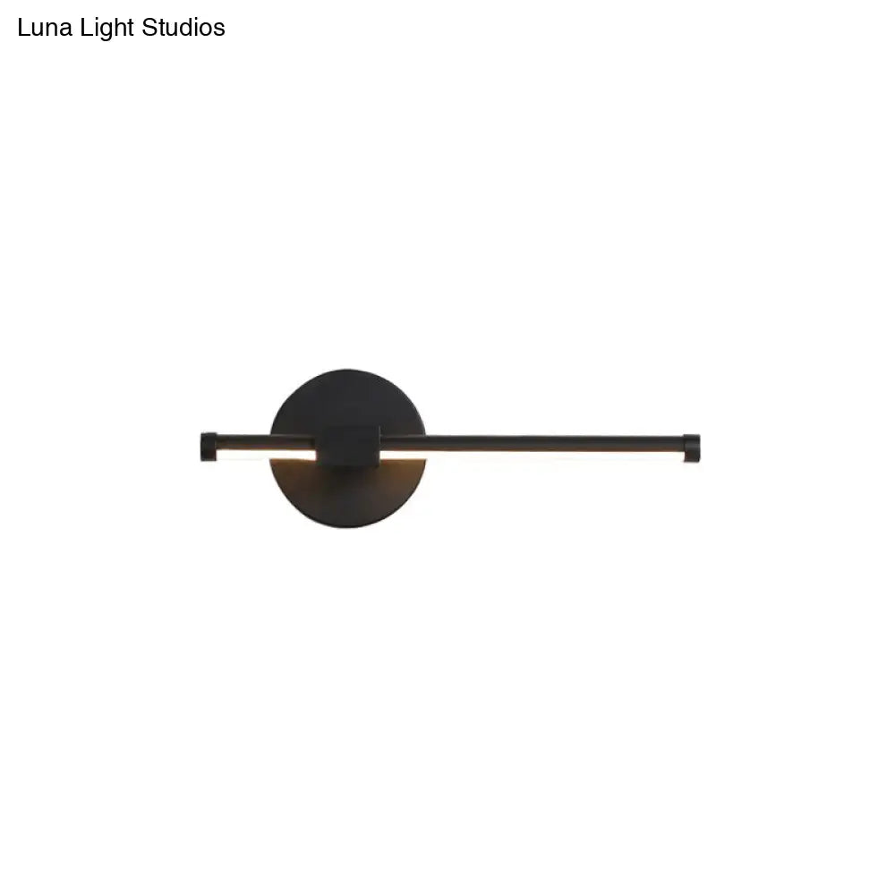 Sleek Led Wall Sconce Light For Living Room - Simplicity Stick Design