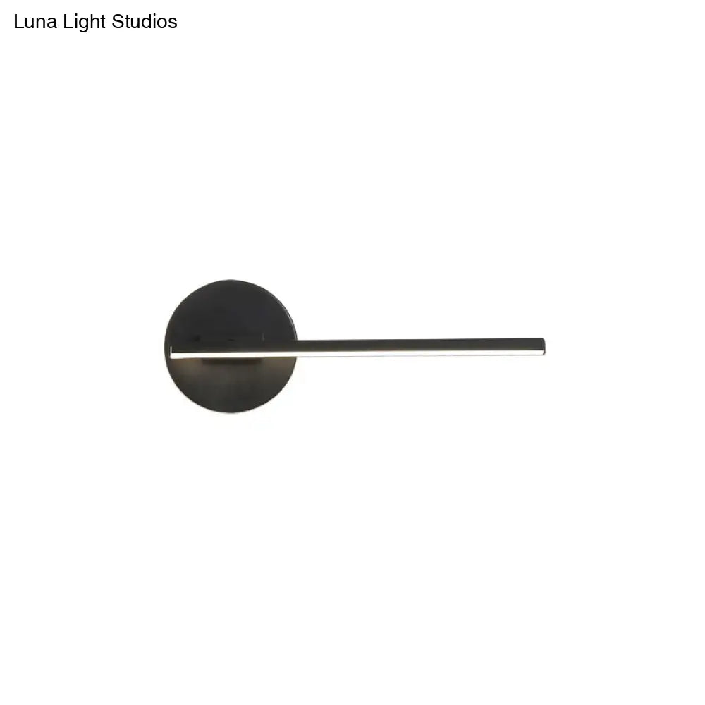 Sleek Led Wall Sconce Light For Living Room - Simplicity Stick Design