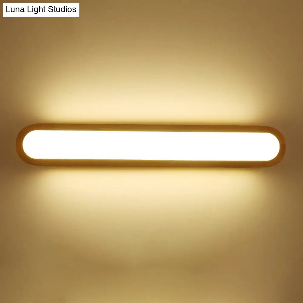 Sleek Led Wall Sconce With Acrylic Diffuser - Ideal For Hallways