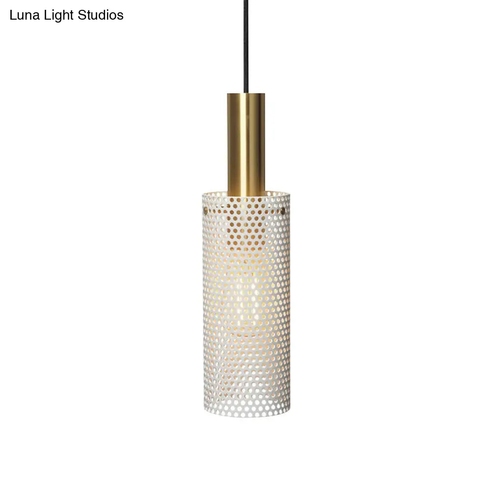 Sleek Metal Cluster Pendant Light With Hollow-Out Design - Simplicity Collection For Dining Room