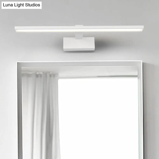 Sleek Stick Vanity Mirror Light: Acrylic Led Wall Lighting For Bathrooms