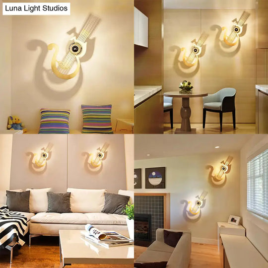 Sleek Wood Wall Sconce Light: Modern And Lovely Single Light For Corridor Nursing Room