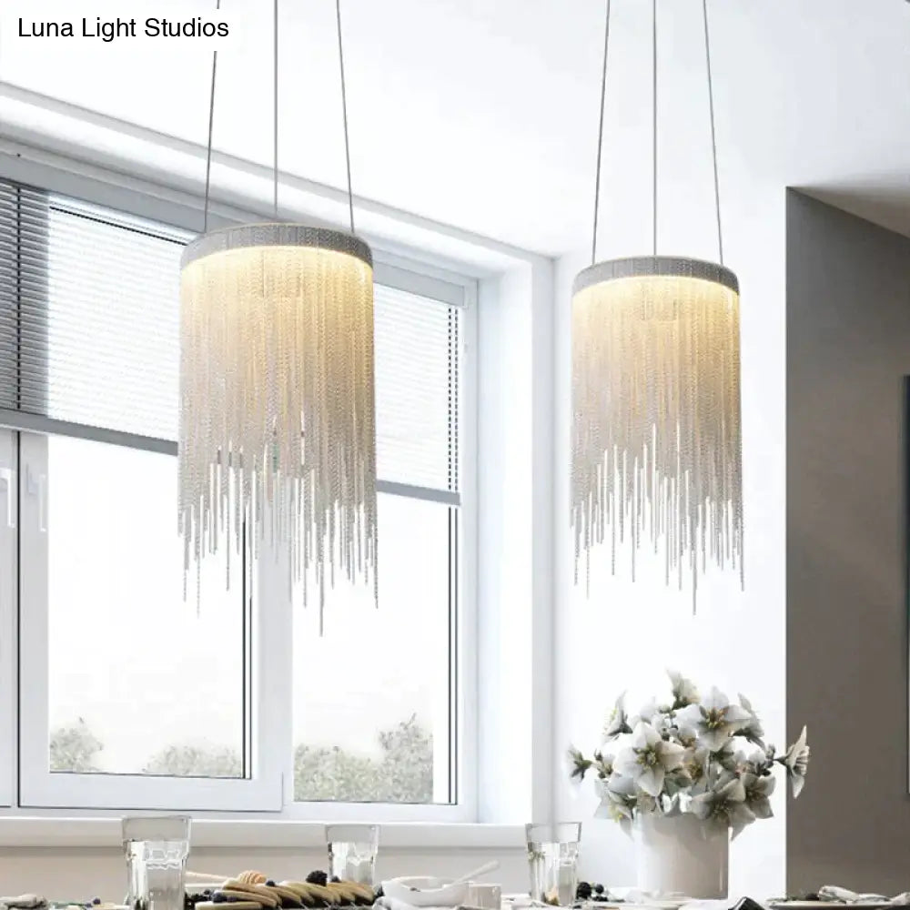 Solana - Tassel Chain Led Chandelier