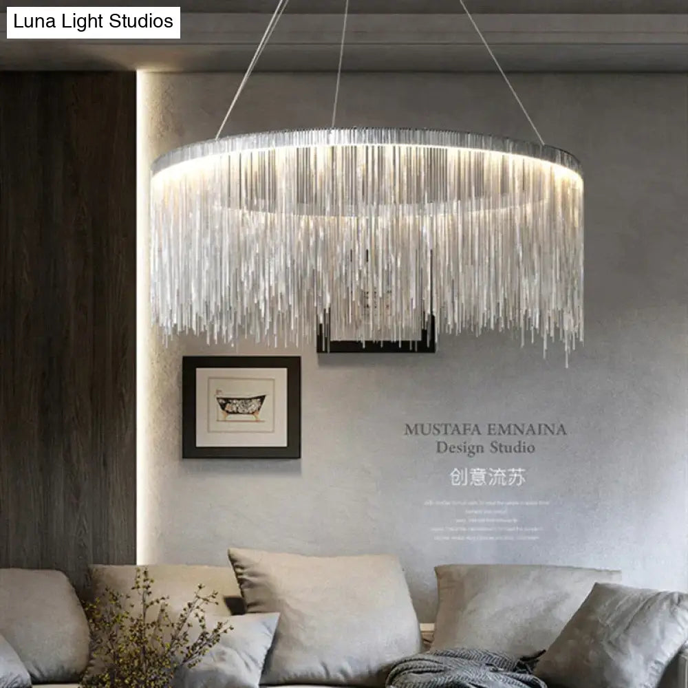 Solana - Tassel Chain Led Chandelier