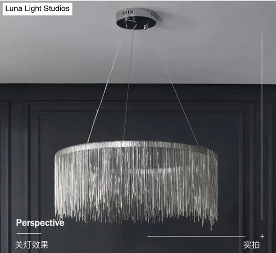 Solana - Tassel Chain Led Chandelier