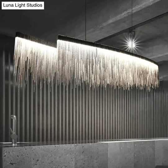 Solana - Tassel Chain Led Chandelier