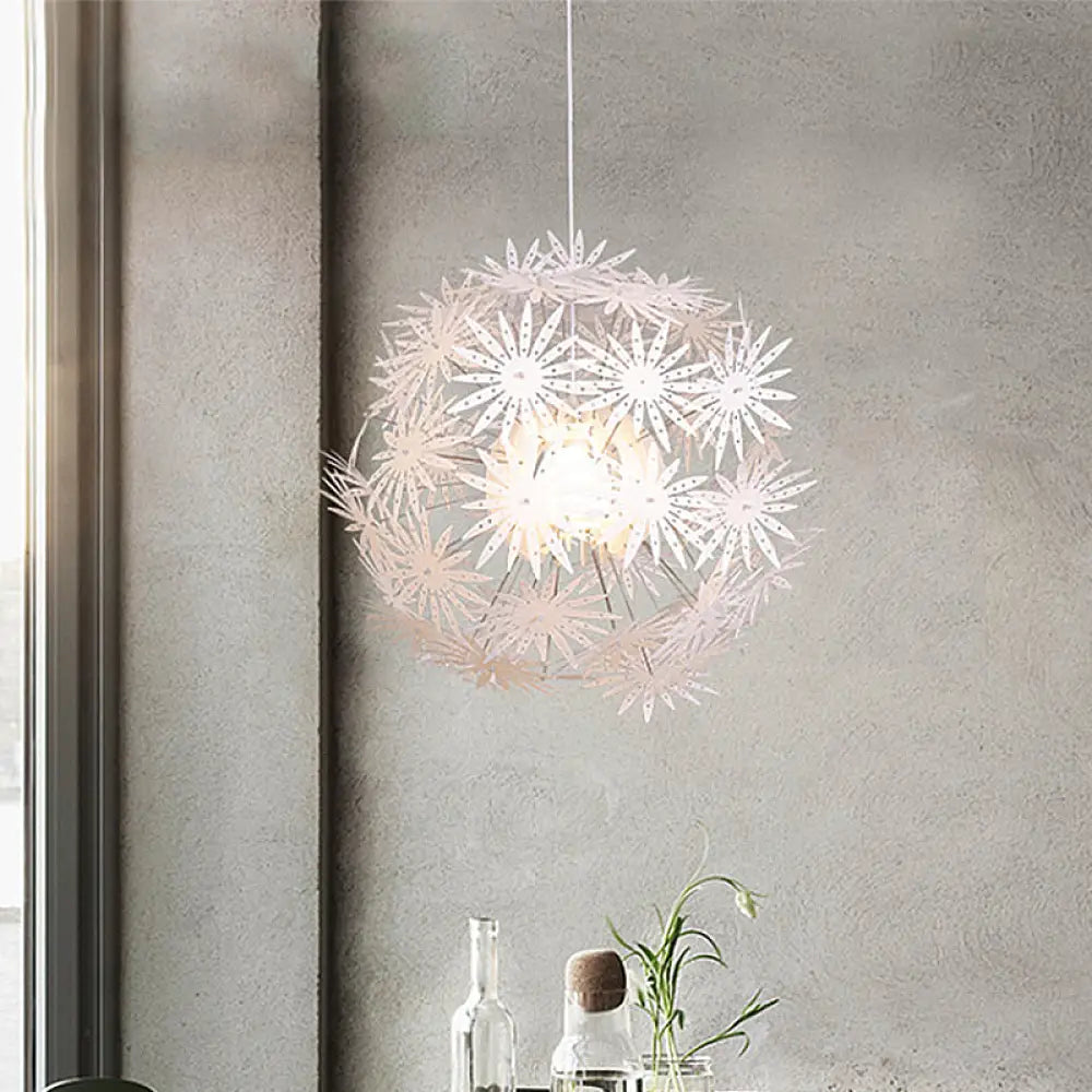 Sputnik Art Deco Pendant Acrylic Ceiling Light: 1 Light 19’/23.5’ Wide Perfect For Bedrooms