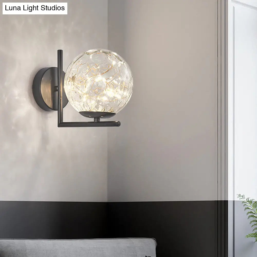 Star Light Wall Sconce: 1-Head Ambient Lighting For Bedroom