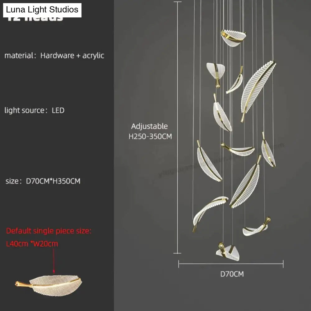 Stellana - Leaf Cluster Chandelier