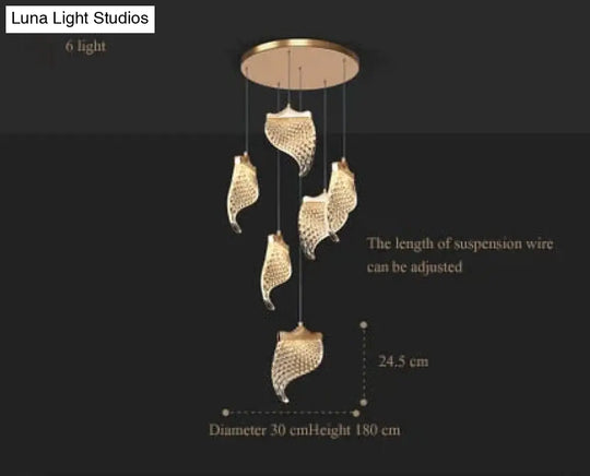 Stellaria - Creative Modern Stair Chandelier