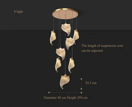 Stellaria -  Creative Modern Stair Chandelier