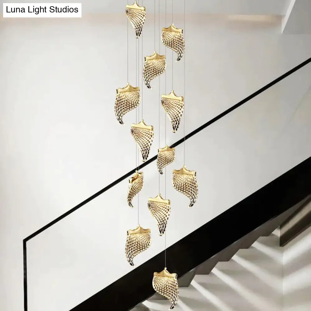 Stellaria - Creative Modern Stair Chandelier 24 Light / Changeable