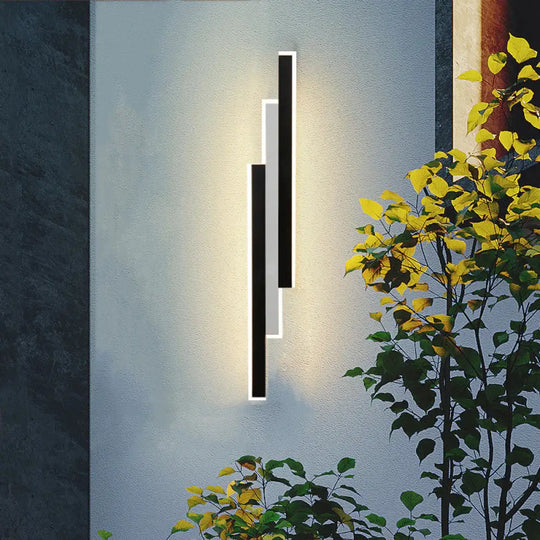 Strip Outdoor Waterproof Wall Lamp L 70Cm / Warm Light Lamps