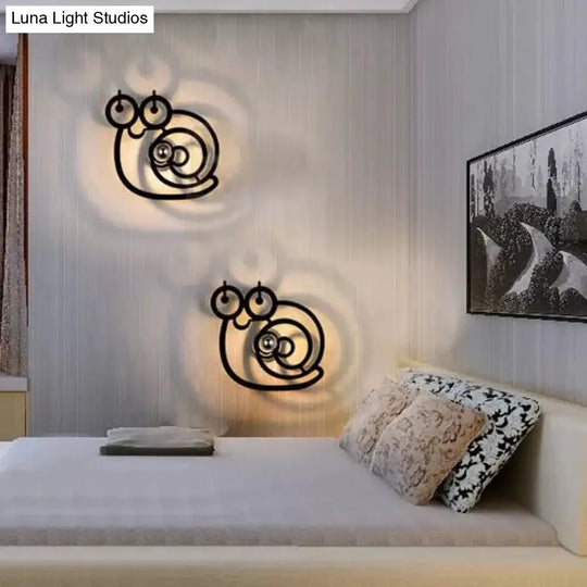 Stylish Metal Wall Sconce For Study Room Or Childs Bedroom With Single Light