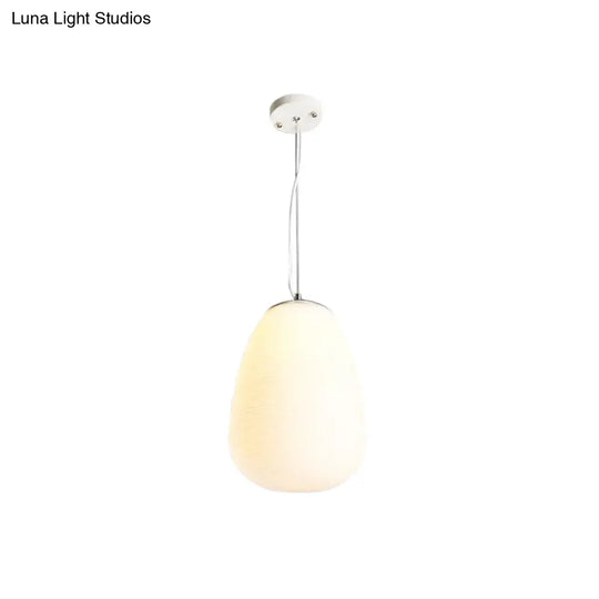 Stylish Nordic Pendant Light With Opal Glass - Ideal For Office And Kitchen Island