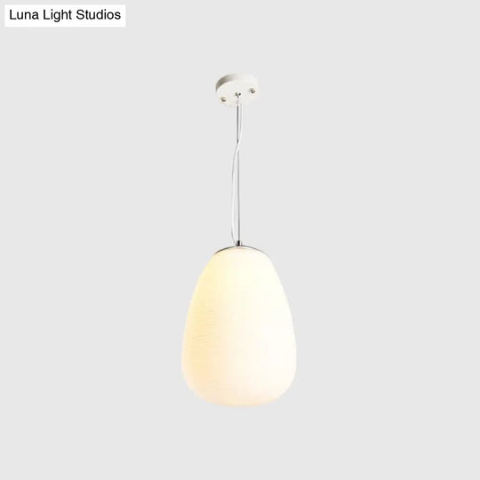 Stylish Nordic Pendant Light With Opal Glass - Ideal For Office And Kitchen Island