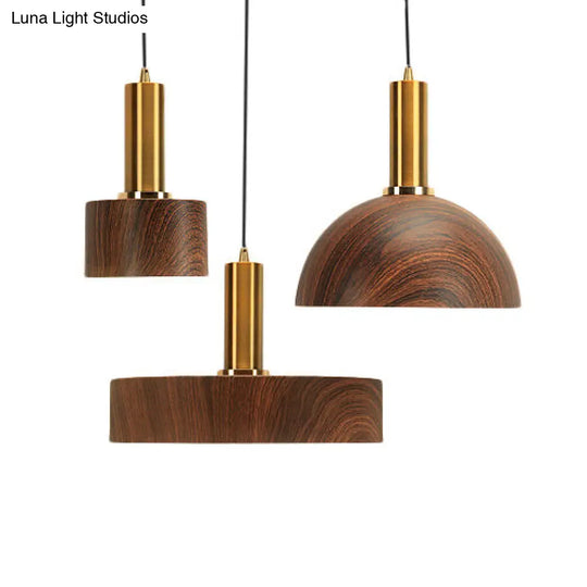 Small Pendant Light: Modern & Stylish Wood Hanging Light For Bedroom/Porch