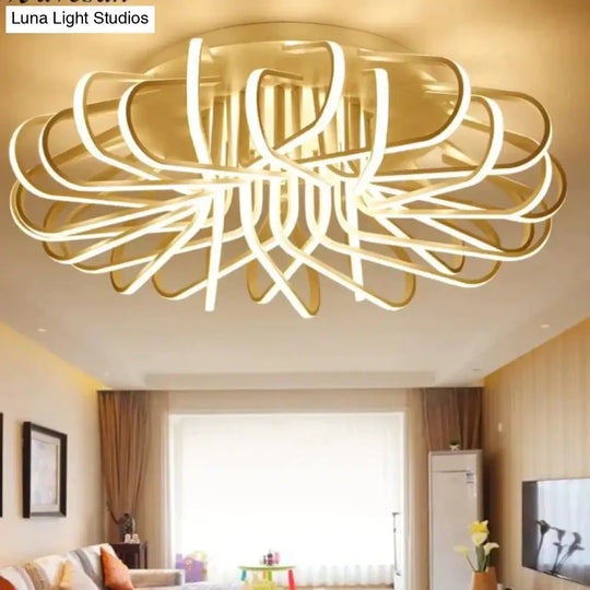 Surface Mount Ceiling Light Fixture For Bedroom Living Room Acrylic Lamp Decorative Lampshade