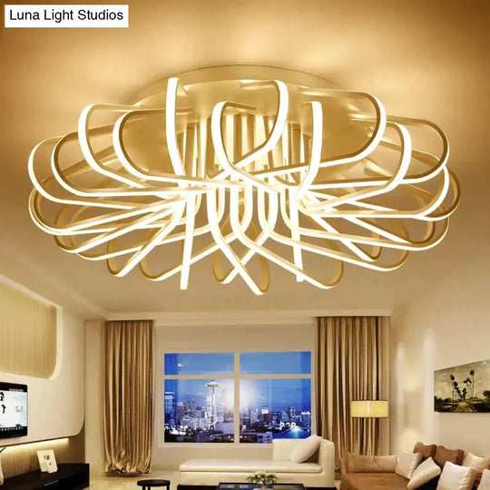 Surface Mount Ceiling Light Fixture For Bedroom Living Room Acrylic Lamp Decorative Lampshade