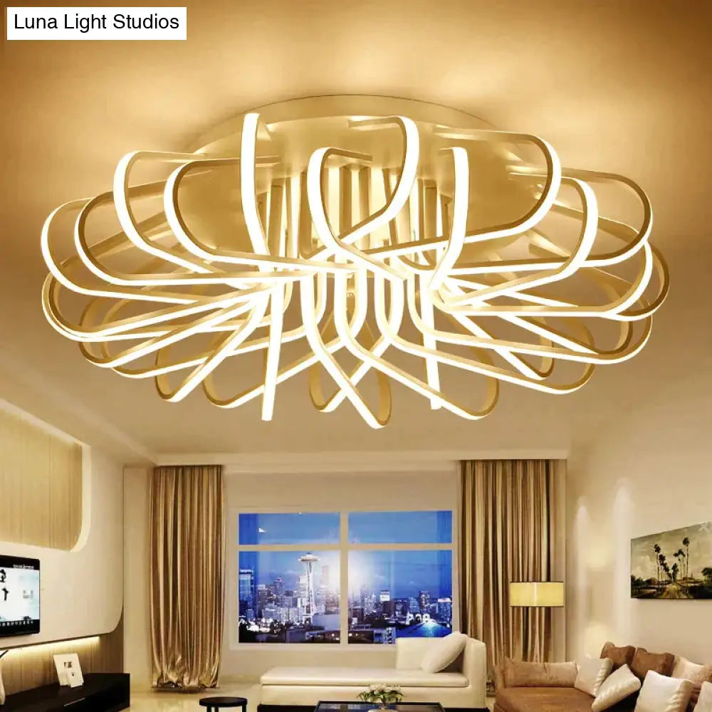 Surface Mount Ceiling Light Fixture For Bedroom Living Room Acrylic Lamp Decorative Lampshade